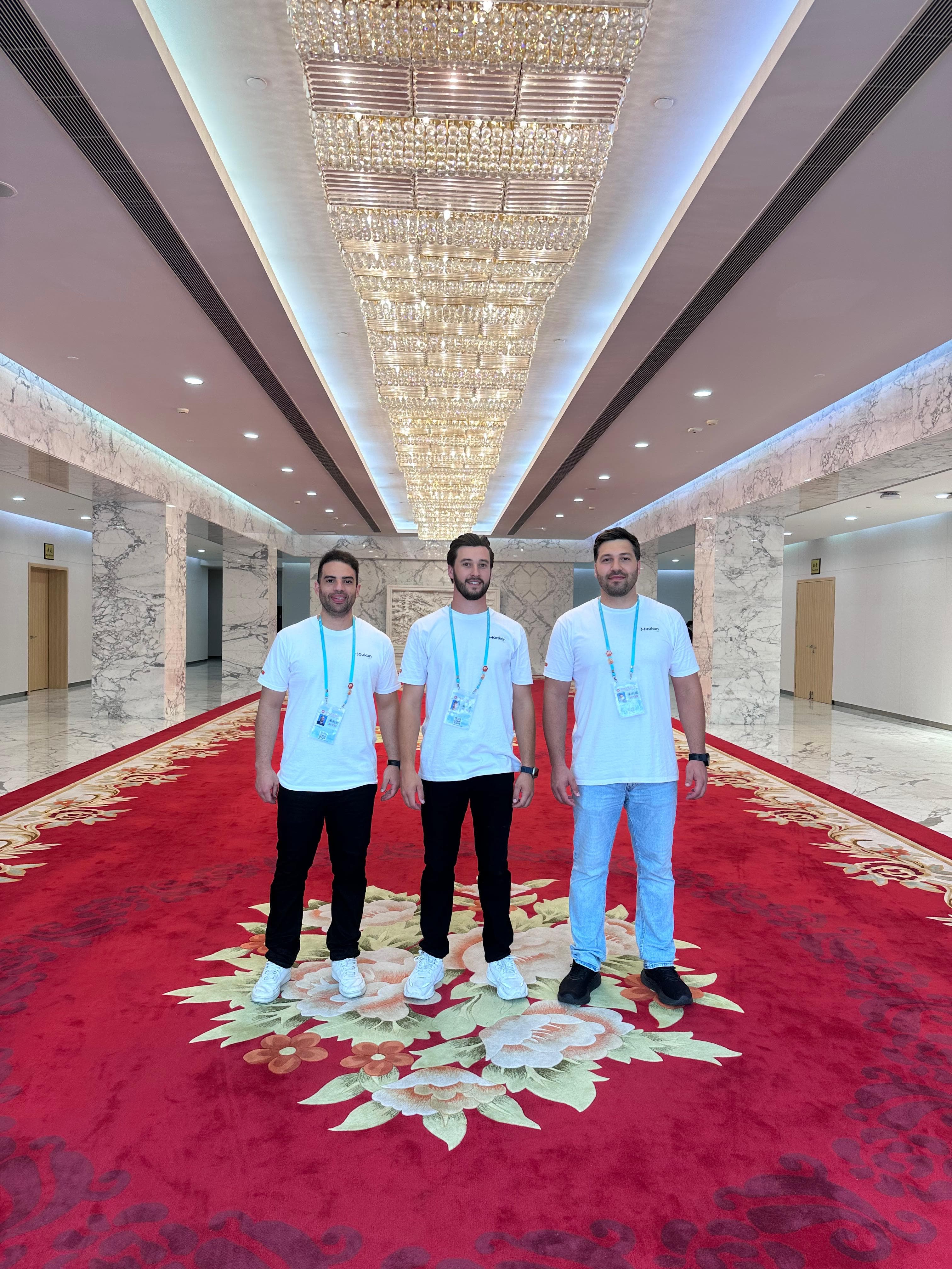 Equipe Haakon no Canton Fair Convention Center